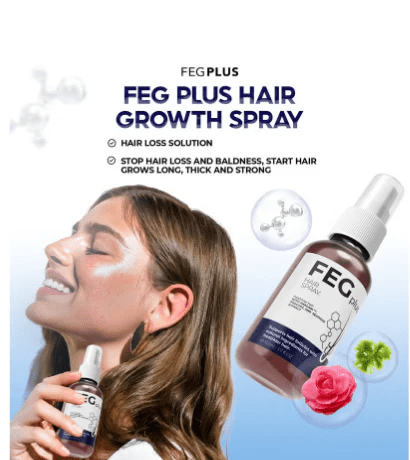 FEG PLUS Beard & Hair Growth Serum Spray
