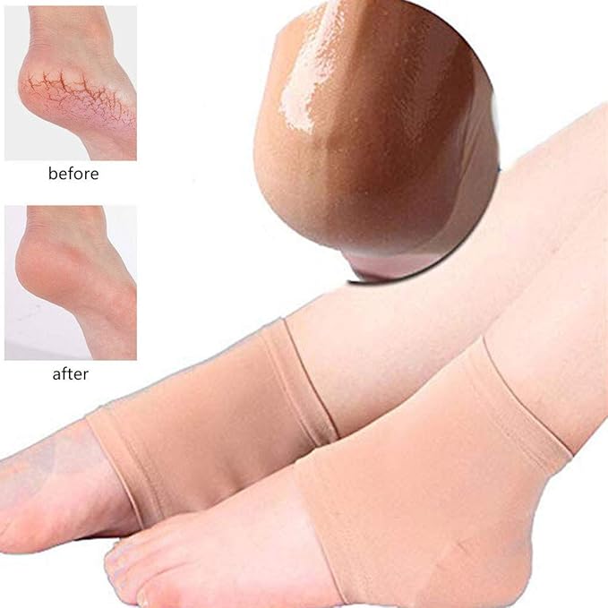 Moisturizing Silicone Gel Heel Socks