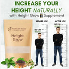 The Health Healer Height Grow Powder – 100% Natural Height Increase Supplement (100 Grams) 💯 چھوٹا قد، بڑی رکاوٹ؟ توڑیں وہ رکاوٹ